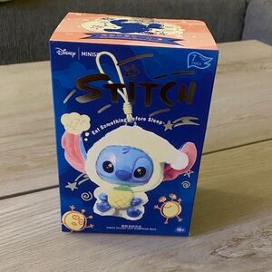 Disney Stitch Plush Toy- Eat something before sleep-